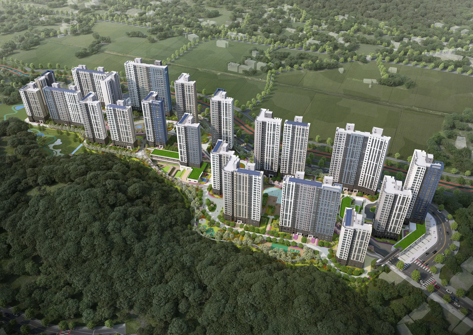 강화 두산위브 센트럴파크 단지안내